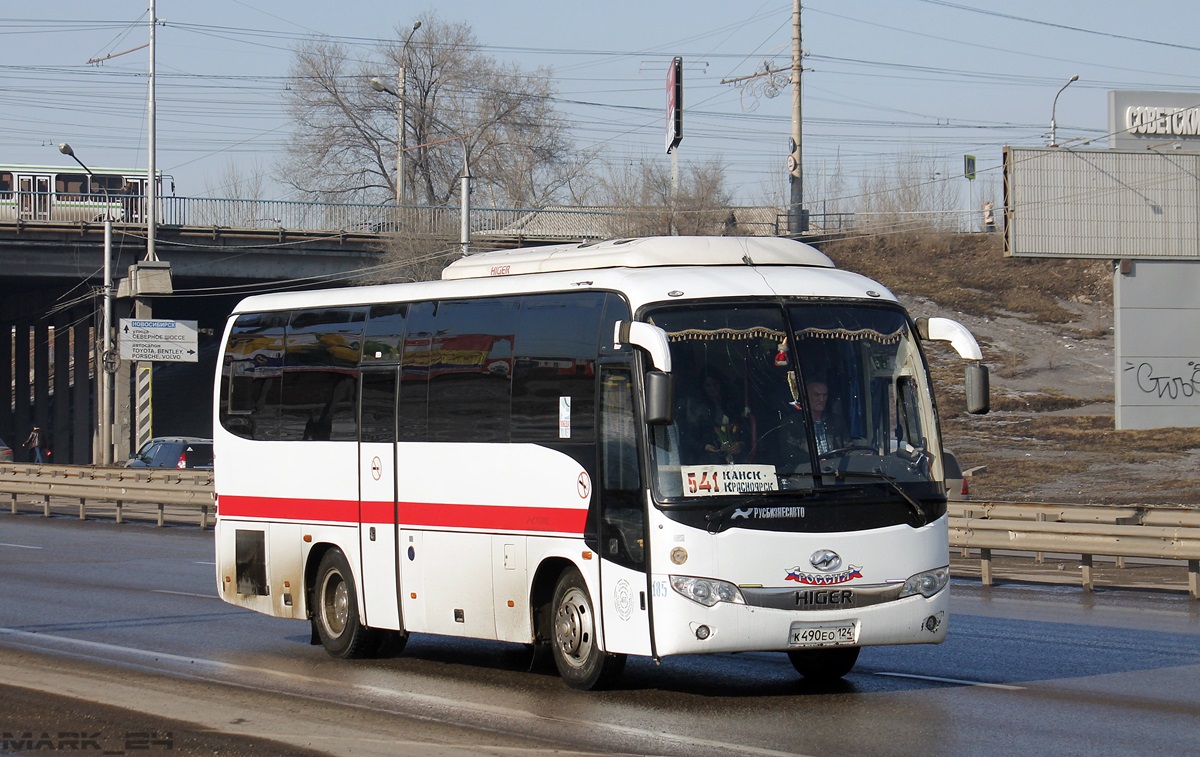 Красноярский край, Higer KLQ6885Q № 185