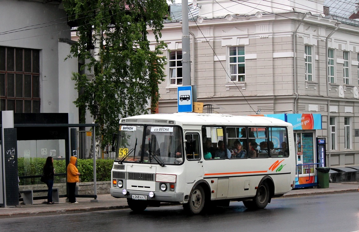 Томская область, ПАЗ-32054 № Е 268 ХХ 70