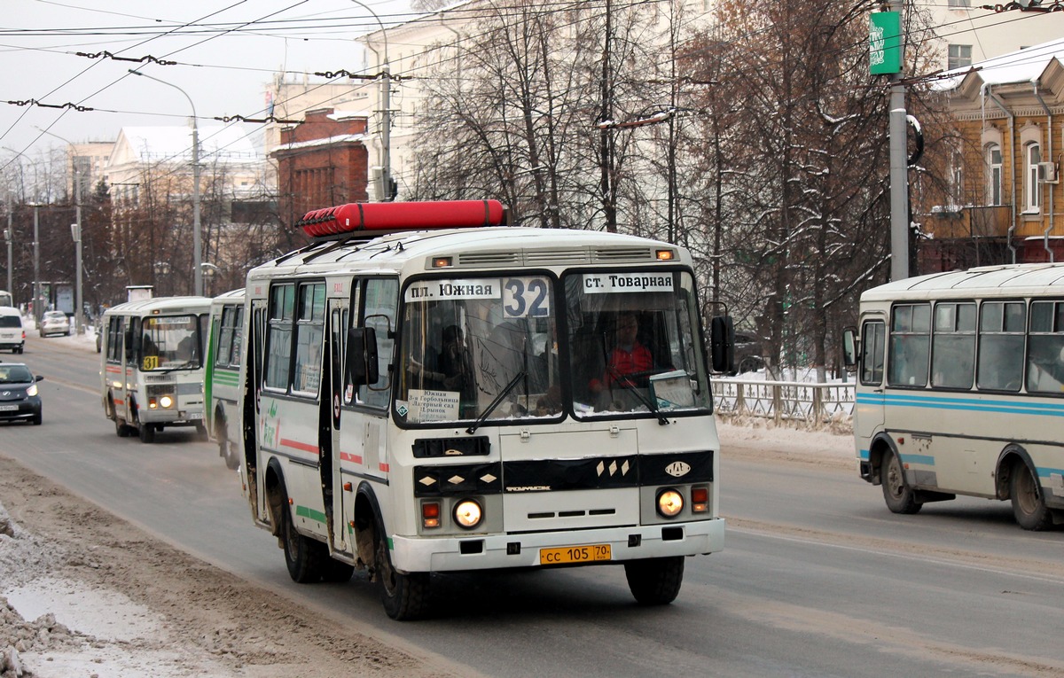 Томская область, ПАЗ-32054 № СС 105 70