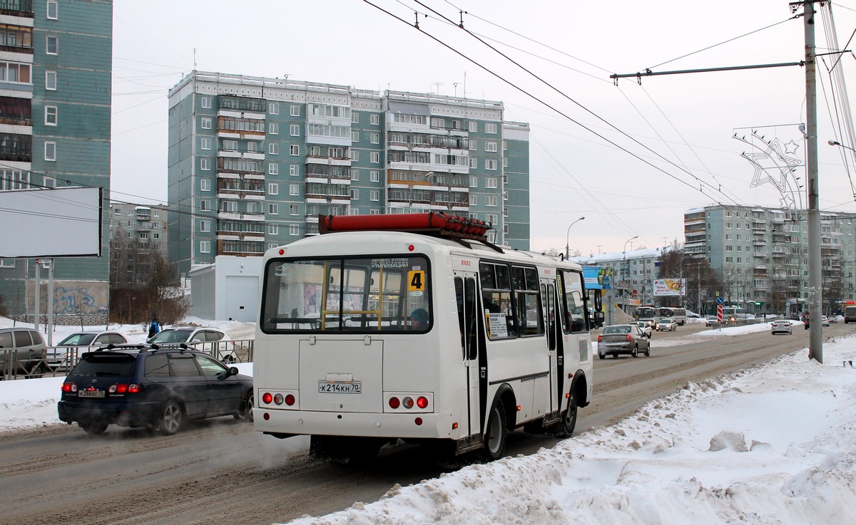 Томская область, ПАЗ-32054 № К 214 КН 70