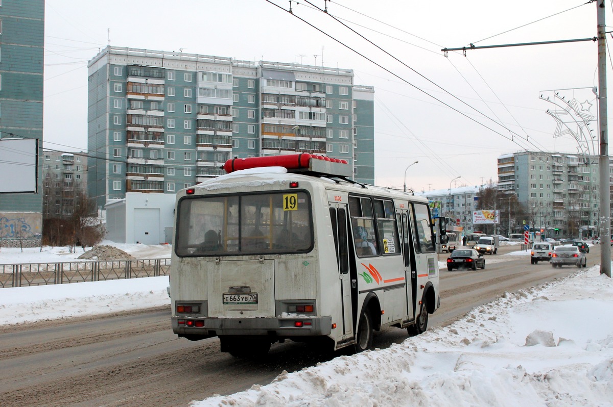 Томская область, ПАЗ-32054 № Е 663 УВ 70