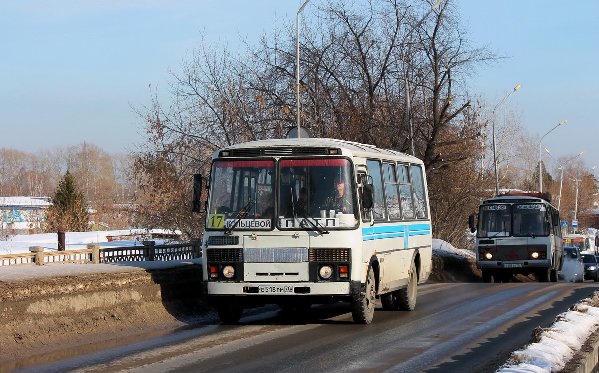 Томская область, ПАЗ-32054 № Е 518 РМ 70