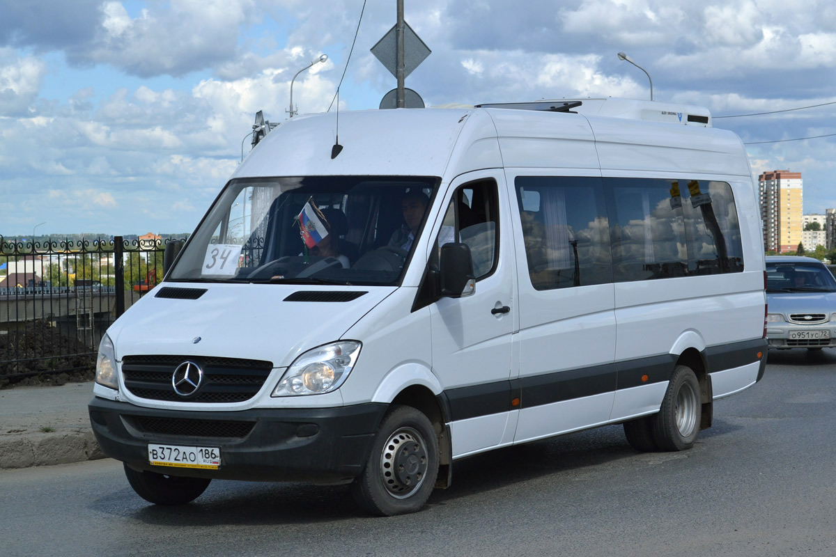 Тюменская область, Луидор-223602 (MB Sprinter) № В 372 АО 186