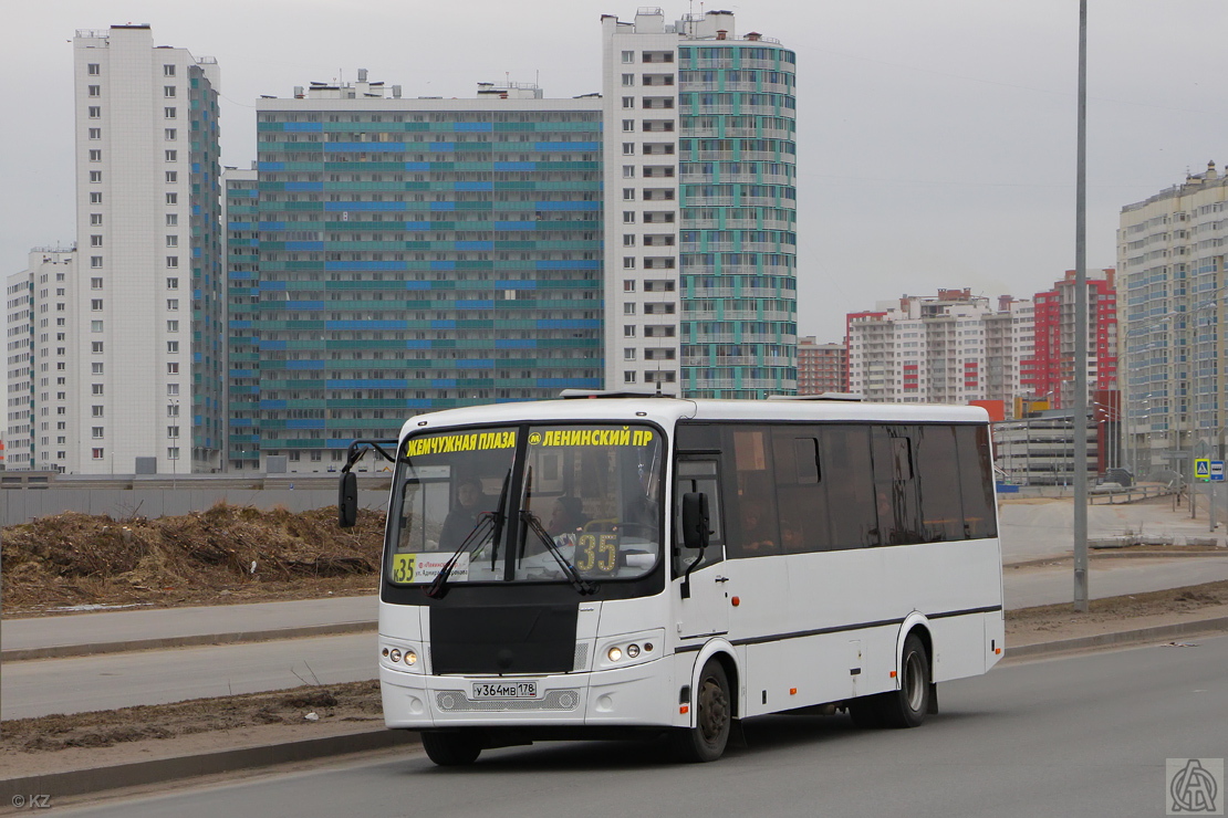 Санкт-Петербург, ПАЗ-320414-05 "Вектор" (1-2) № У 364 МВ 178