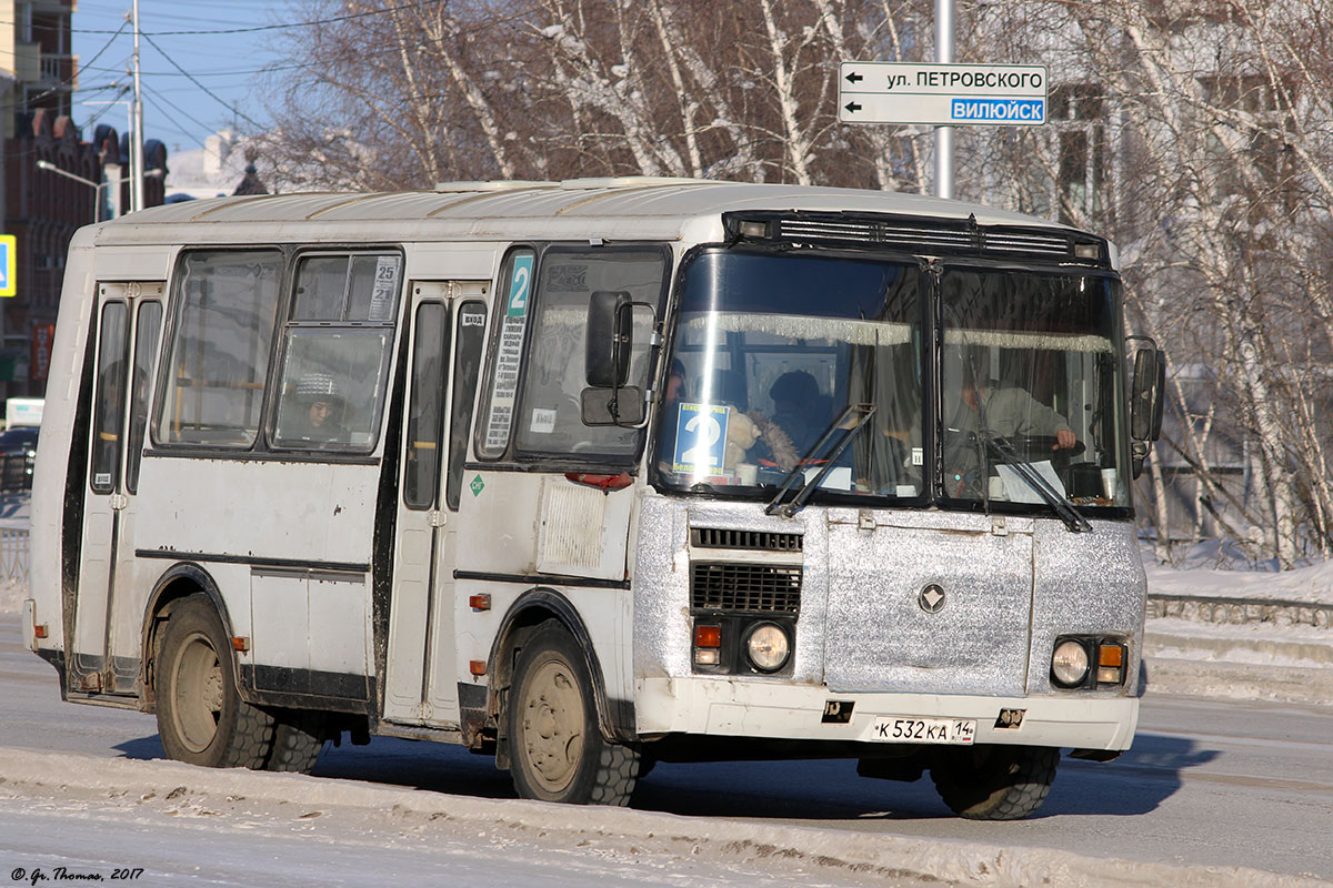 Саха (Якутия), ПАЗ-32054 № К 532 КА 14