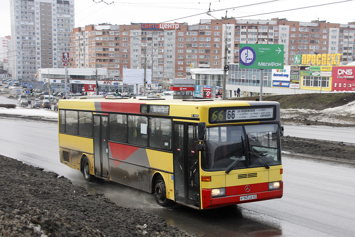 Пензенская область, Mercedes-Benz O405 № Р 147 СЕ 67