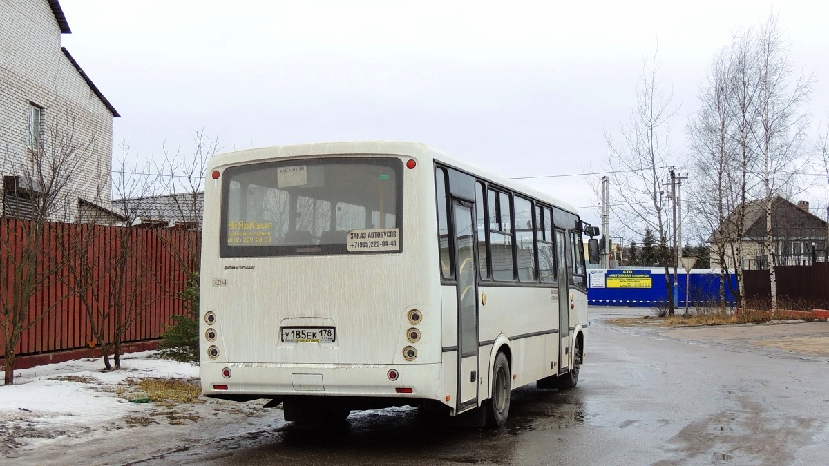 Санкт-Петербург, ПАЗ-320412-05 "Вектор" № 7204