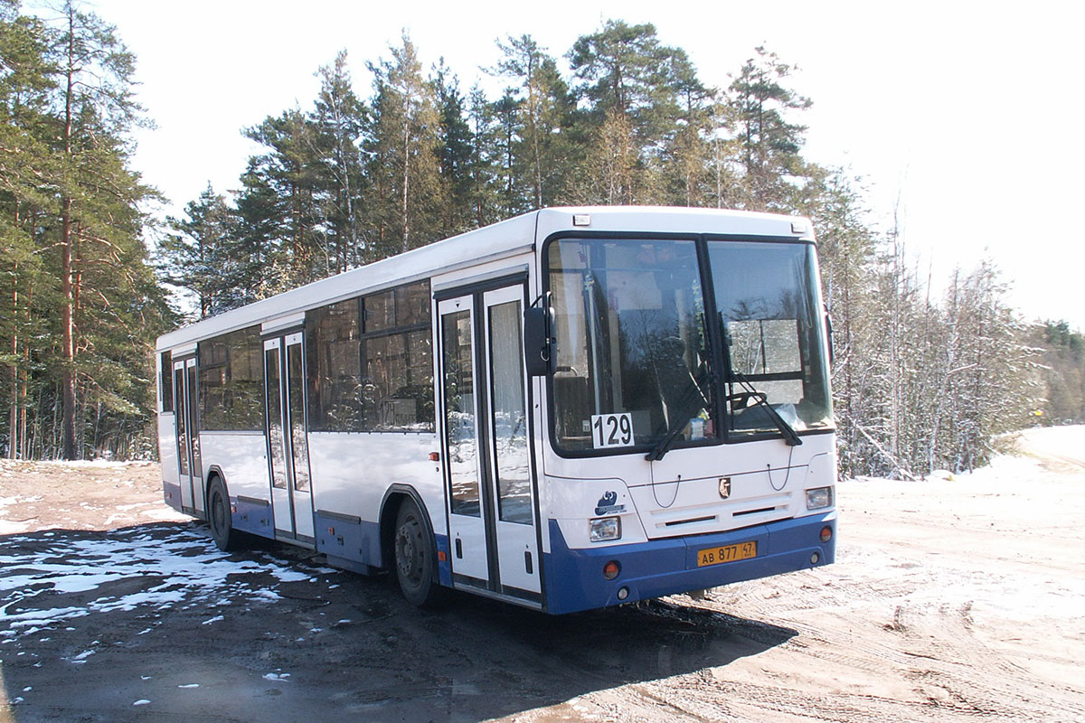 Leningrado sritis, NefAZ-5299-10-04 Nr. АВ 877 47