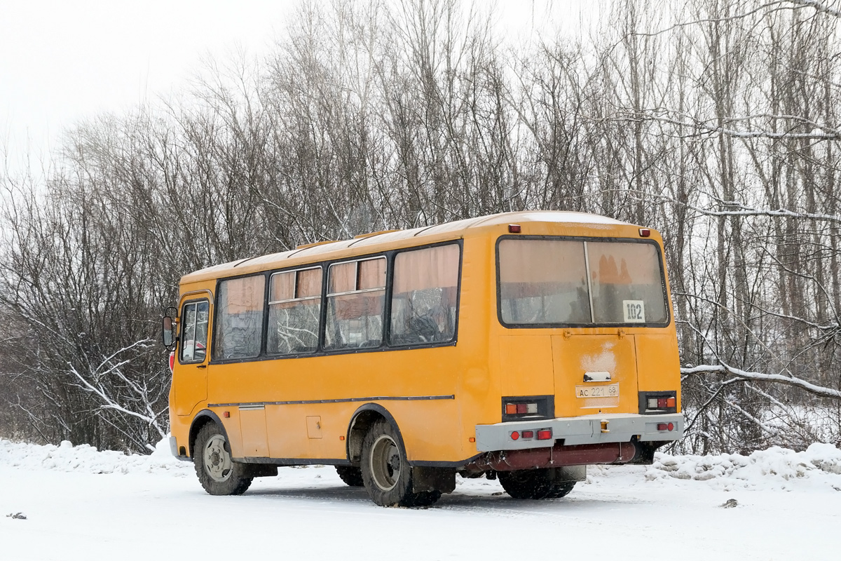 Тамбовская область, ПАЗ-3205* (двери 2-2) № АС 221 68