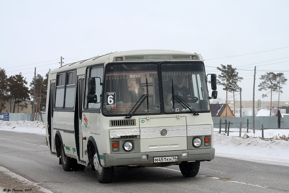 Саха (Якутия), ПАЗ-32054 № М 451 КН 14