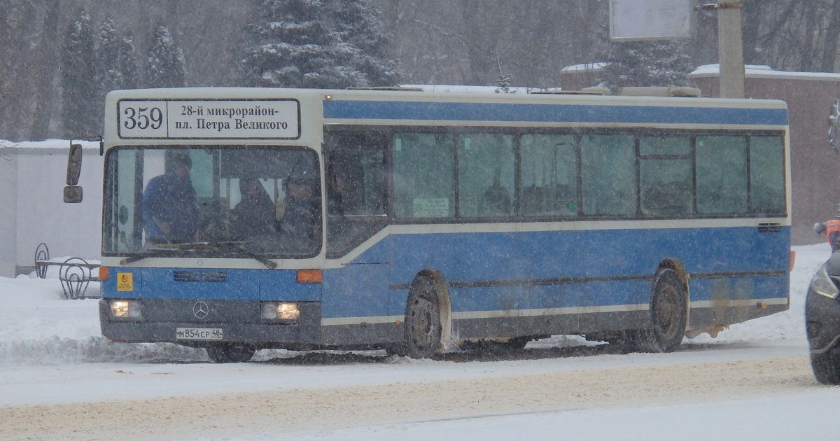 Липецкая область, Mercedes-Benz O405N № М 854 СР 48