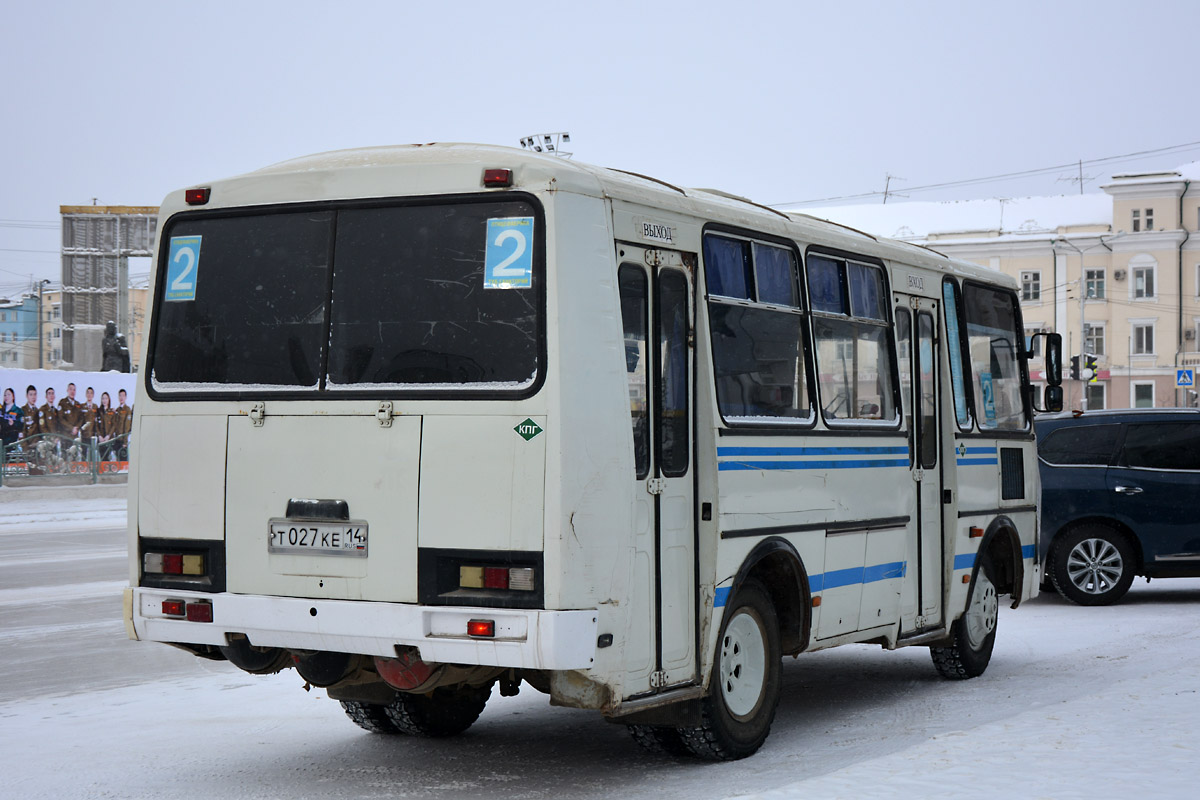 Sakha (Yakutia), PAZ-32054 # Т 027 КЕ 14