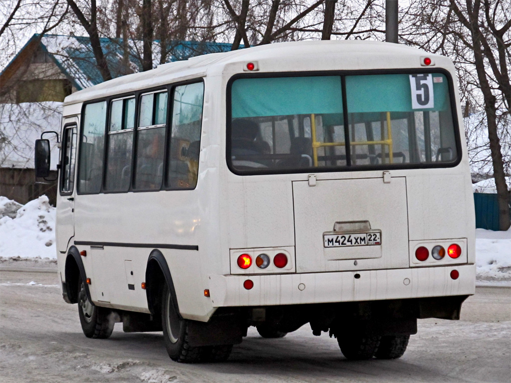 Алтайский край, ПАЗ-32054 № М 424 ХМ 22