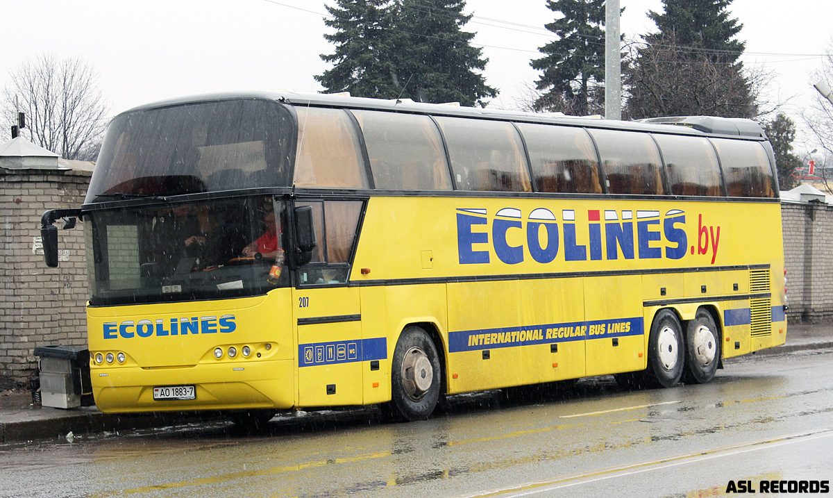 Минск, Neoplan N116/3HL Cityliner № 207