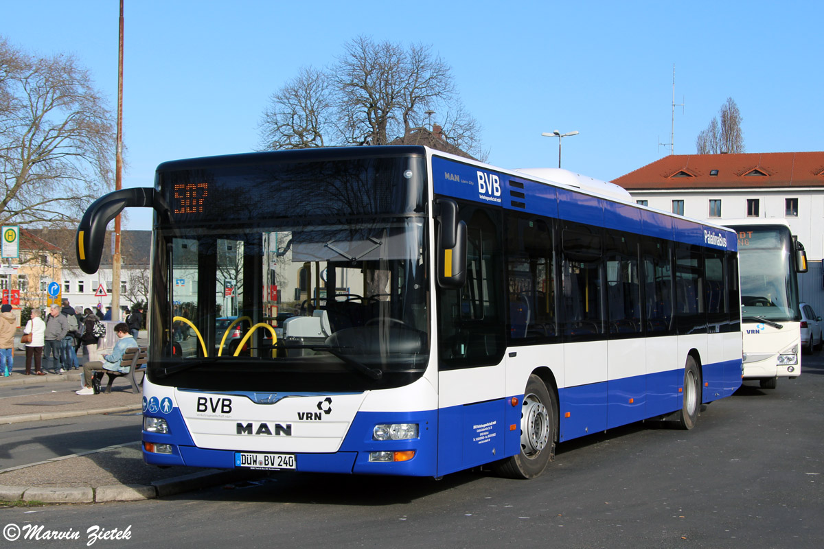 Рейнланд-Пфальц, MAN A21 Lion's City NL283 № DÜW-BV 240