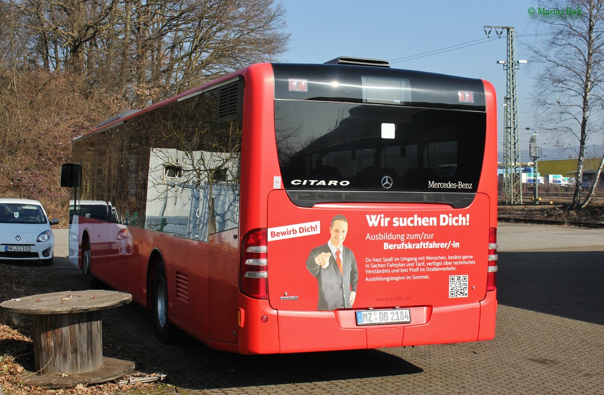 Rhineland-Palatinate, Mercedes-Benz O530Ü Citaro facelift Ü # MZ-DB 2184