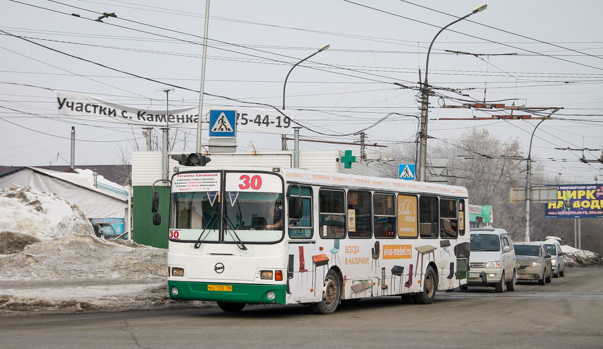 Новосибирская область, ЛиАЗ-5256.45 № КО 138 54