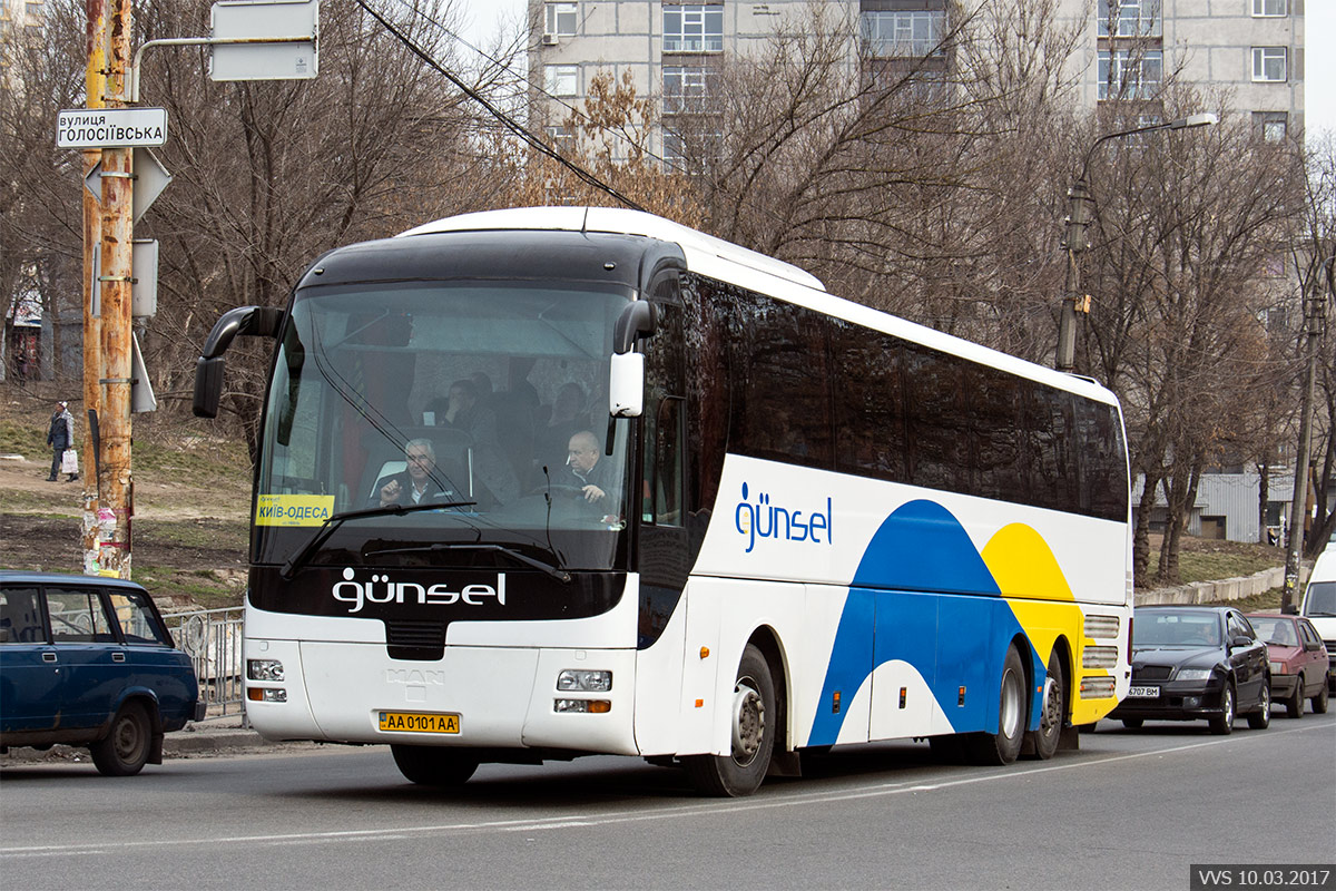 Киев, MAN R08 Fortuna Mega RHC464 № AA 0101 AA