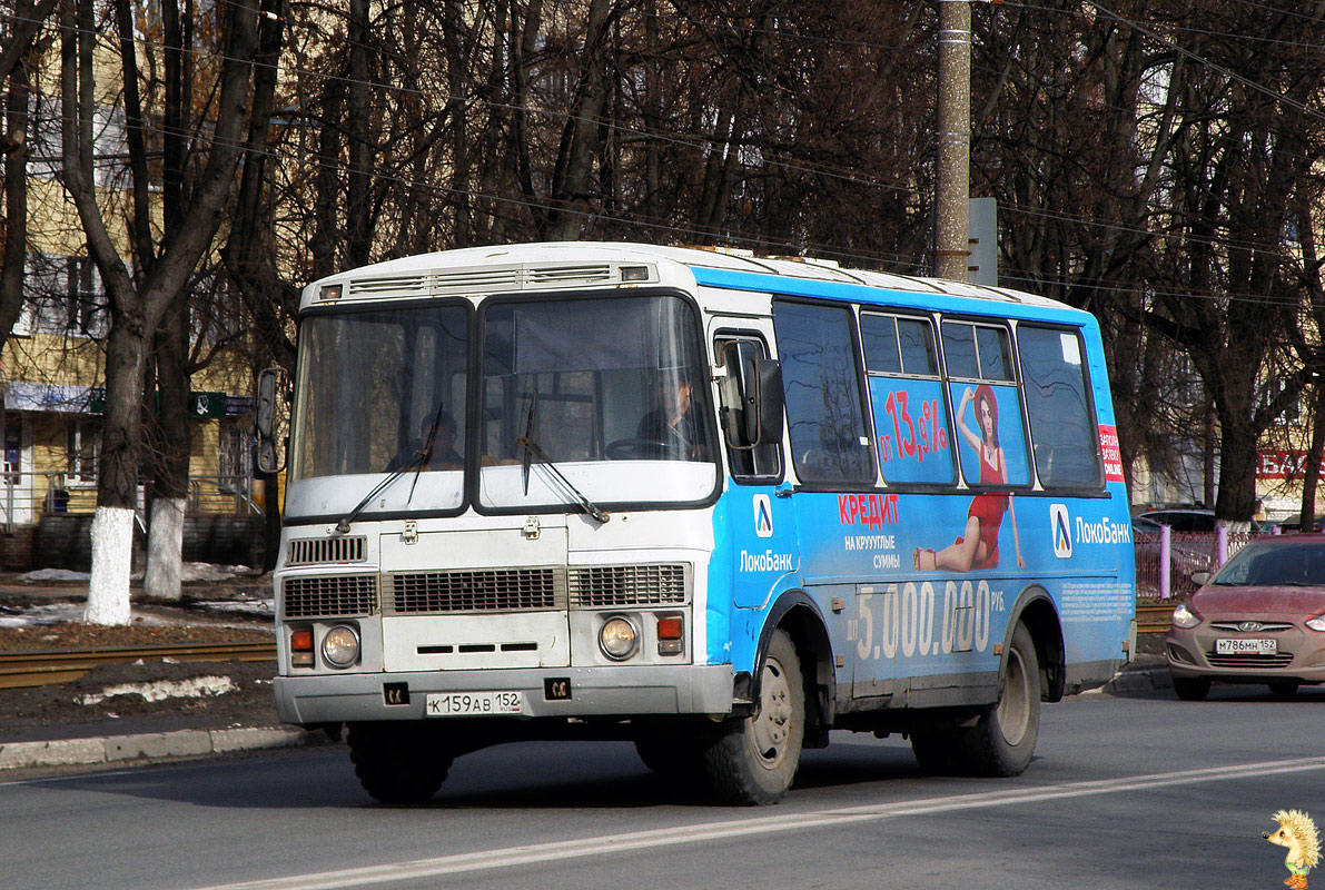 Нижегородская область, ПАЗ-32054 № К 159 АВ 152