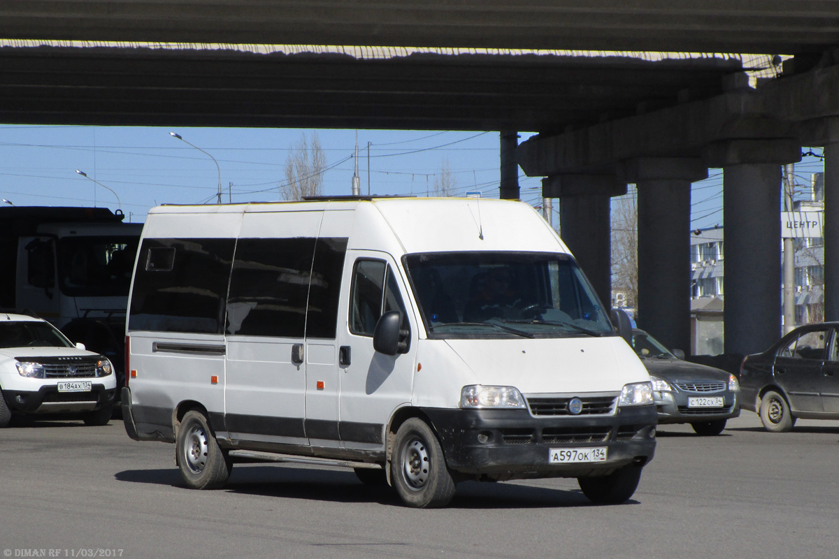 Волгоградская область, FIAT Ducato 244 CSMMC, -RT № А 597 ОК 134