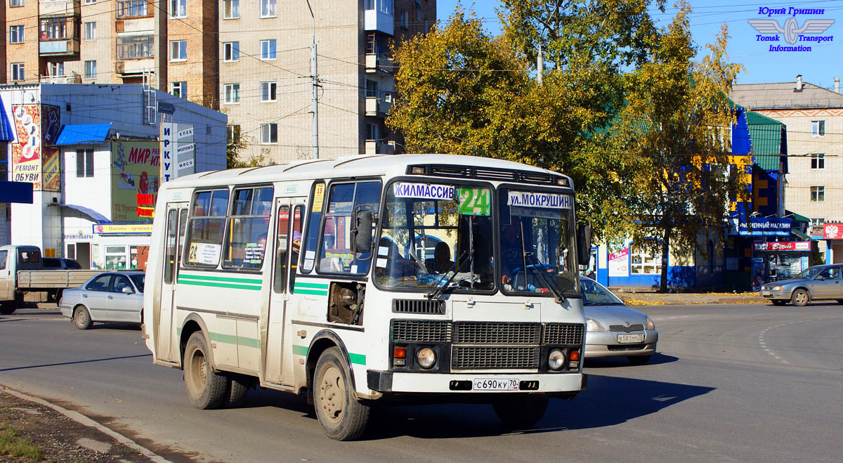 Томская область, ПАЗ-32054 № С 690 КУ 70