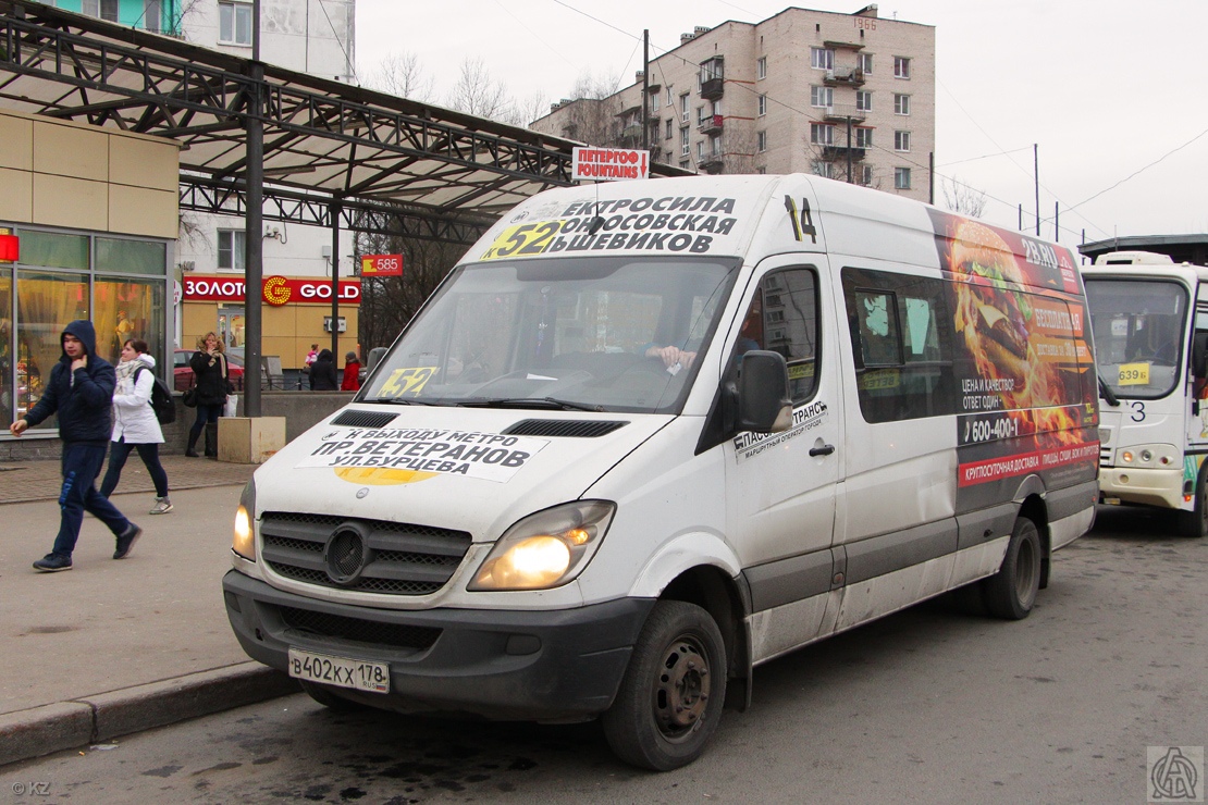 Санкт-Петербург, Луидор-22360C (MB Sprinter) № В 402 КХ 178