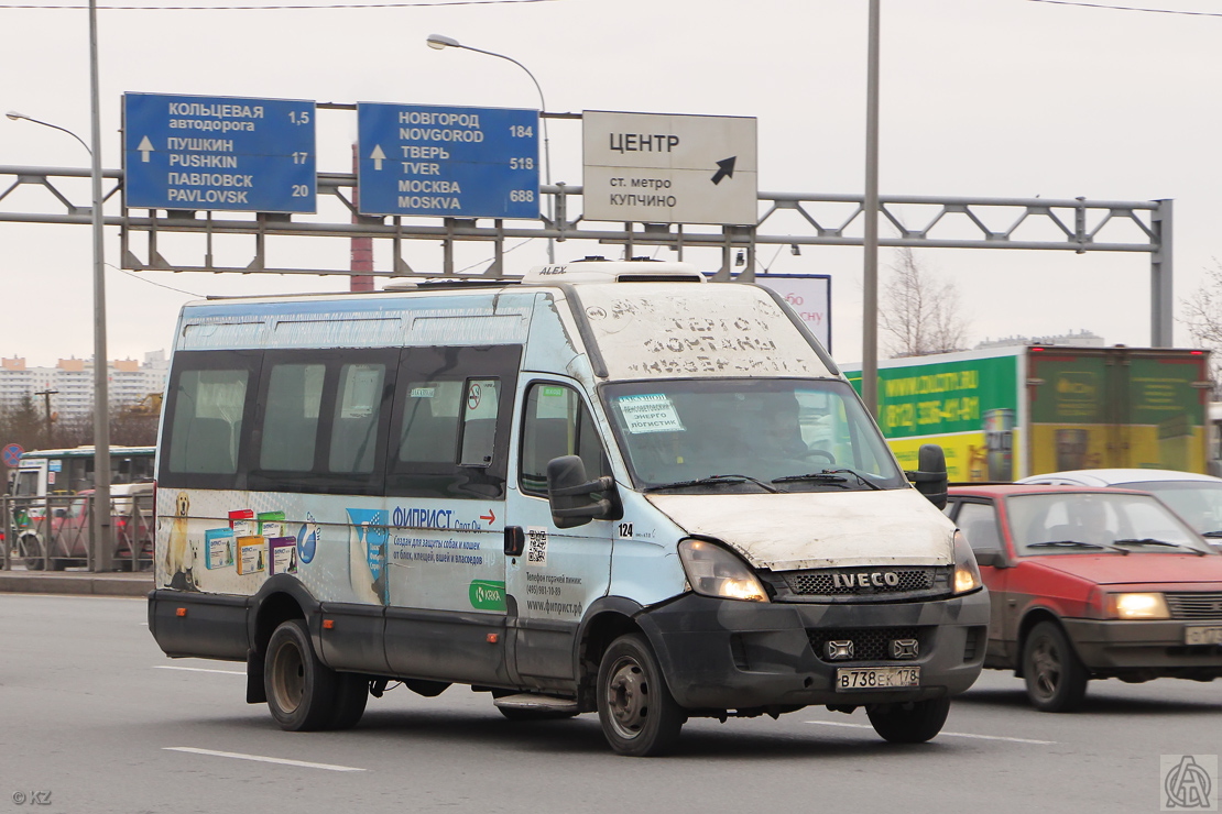 Санкт-Петербург, Нижегородец-2227UU (IVECO Daily) № В 738 ЕК 178