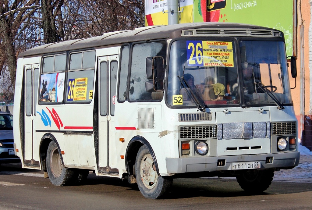 Орловская область, ПАЗ-32054-07 № Т 811 ЕН 57