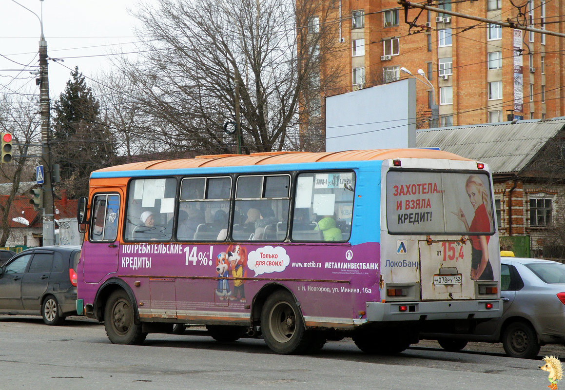 Нижегородская область, ПАЗ-32054 № М 078 РУ 152