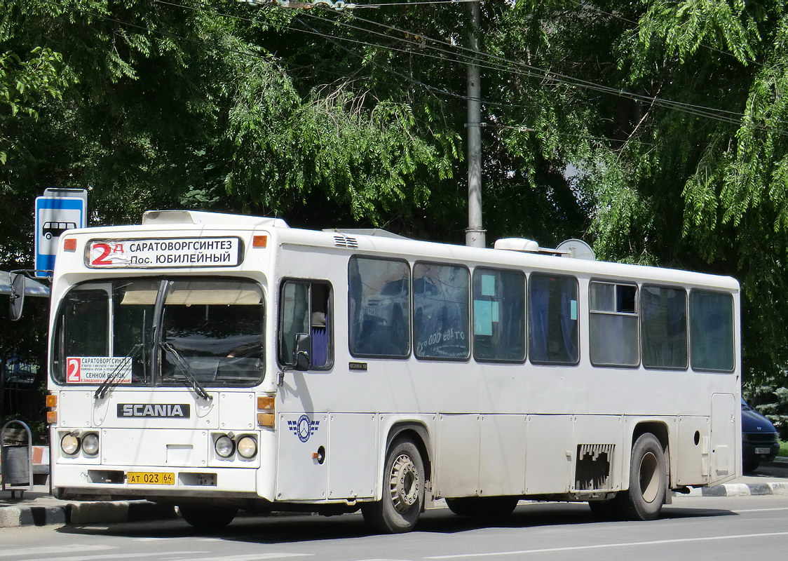 Саратовская область, Scania CN112CL № АТ 023 64