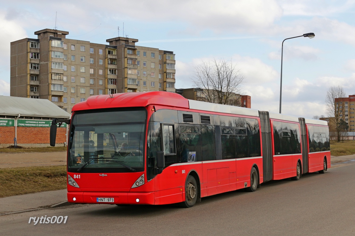 Литва, Van Hool New AGG300 № 841