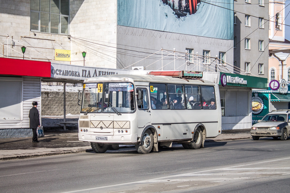 Томская область, ПАЗ-32054 № К 214 КН 70