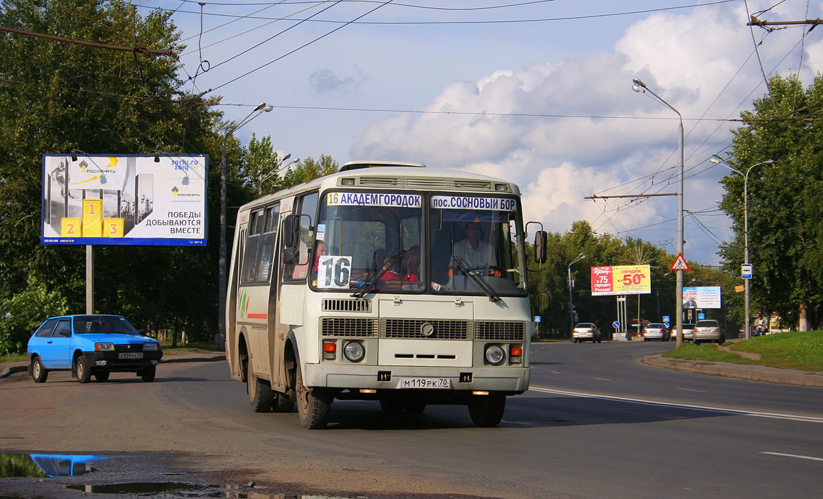 Томская область, ПАЗ-32054 № М 119 РК 70