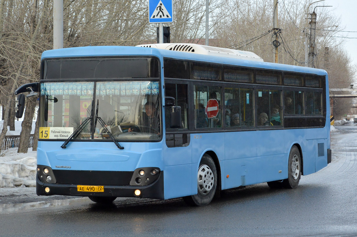 Тюменская область, Daewoo BC211M Royal Hi-City № АЕ 490 72