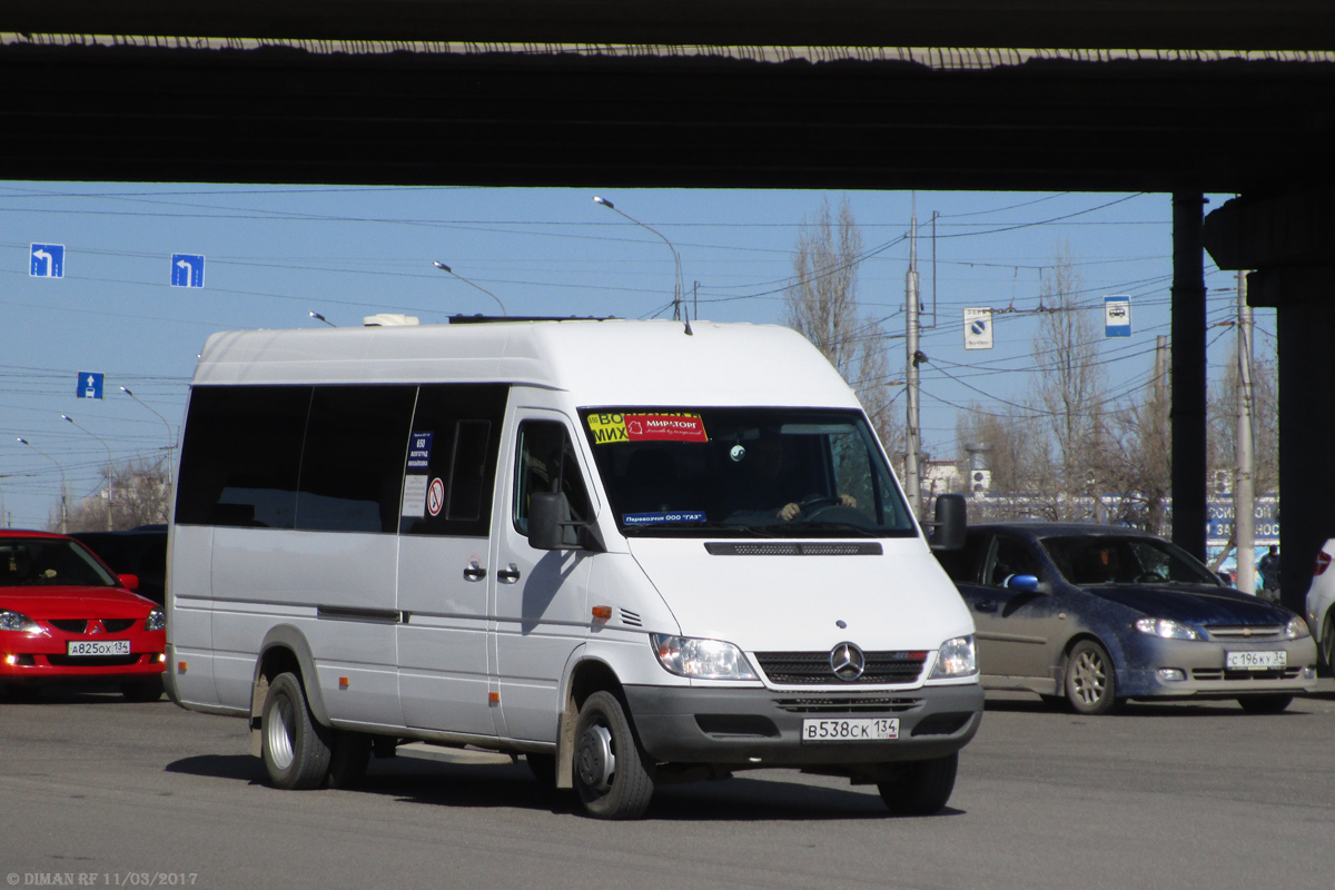 Волгоградская область, Луидор-223202 (MB Sprinter Classic) № В 538 СК 134