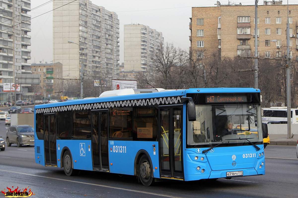 Москва, ЛиАЗ-5292.22 (2-2-2) № 031311