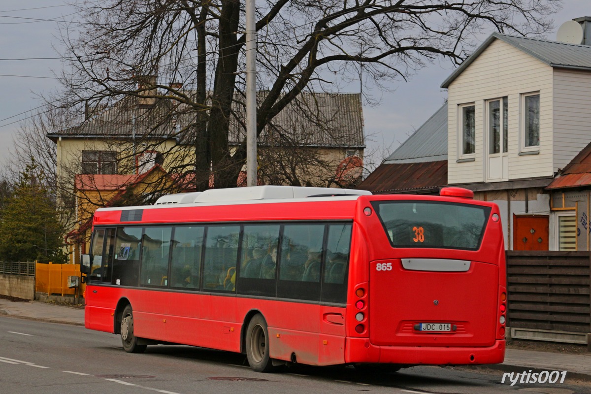 Литва, Scania OmniCity II № 865