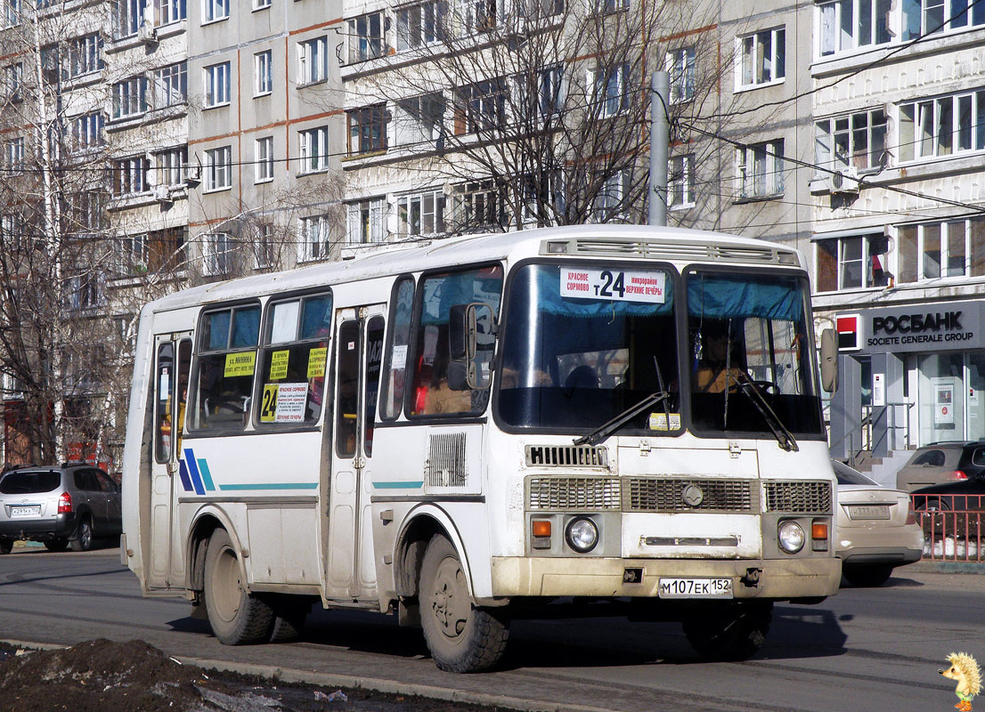 Нижегородская область, ПАЗ-32053-07 № М 107 ЕК 152