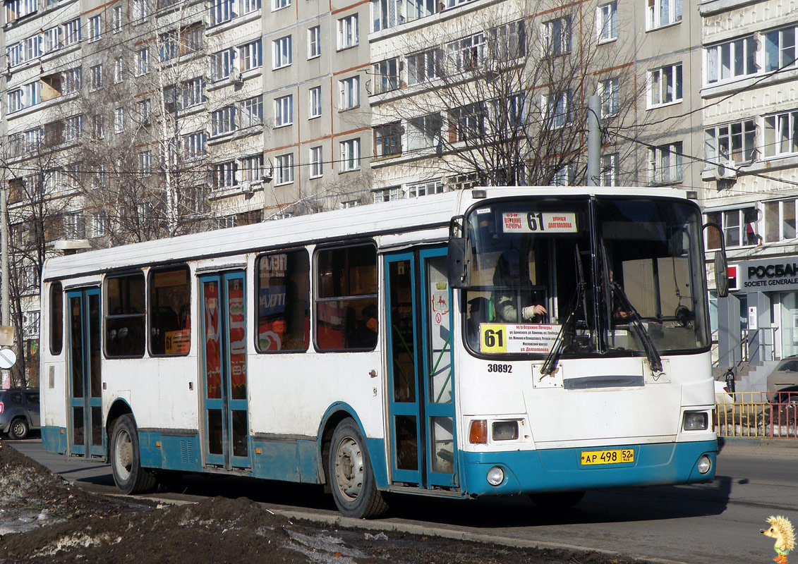 Нижегородская область, ЛиАЗ-5256.26 № 30892