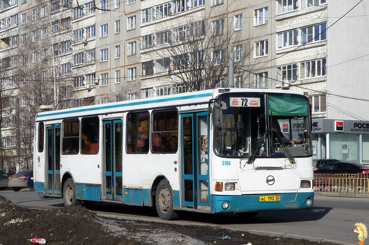 Нижегородская область, ЛиАЗ-5256.26 № 33186