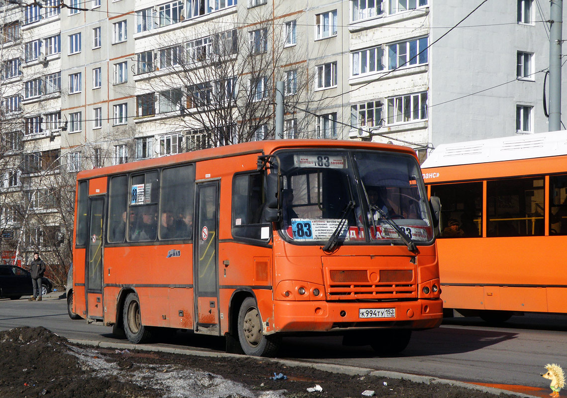 Нижегородская область, ПАЗ-320402-05 № К 994 ТУ 152