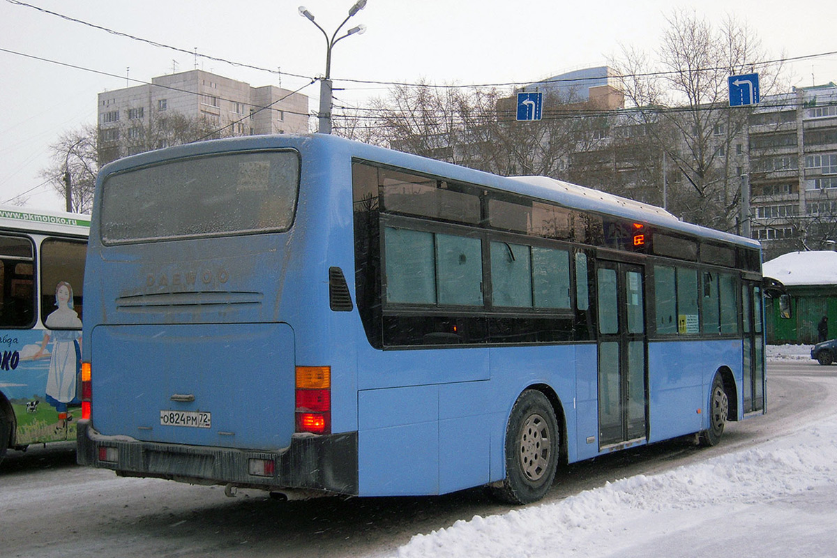 Тюменская область, Daewoo BC211M Royal Hi-City № О 824 РМ 72