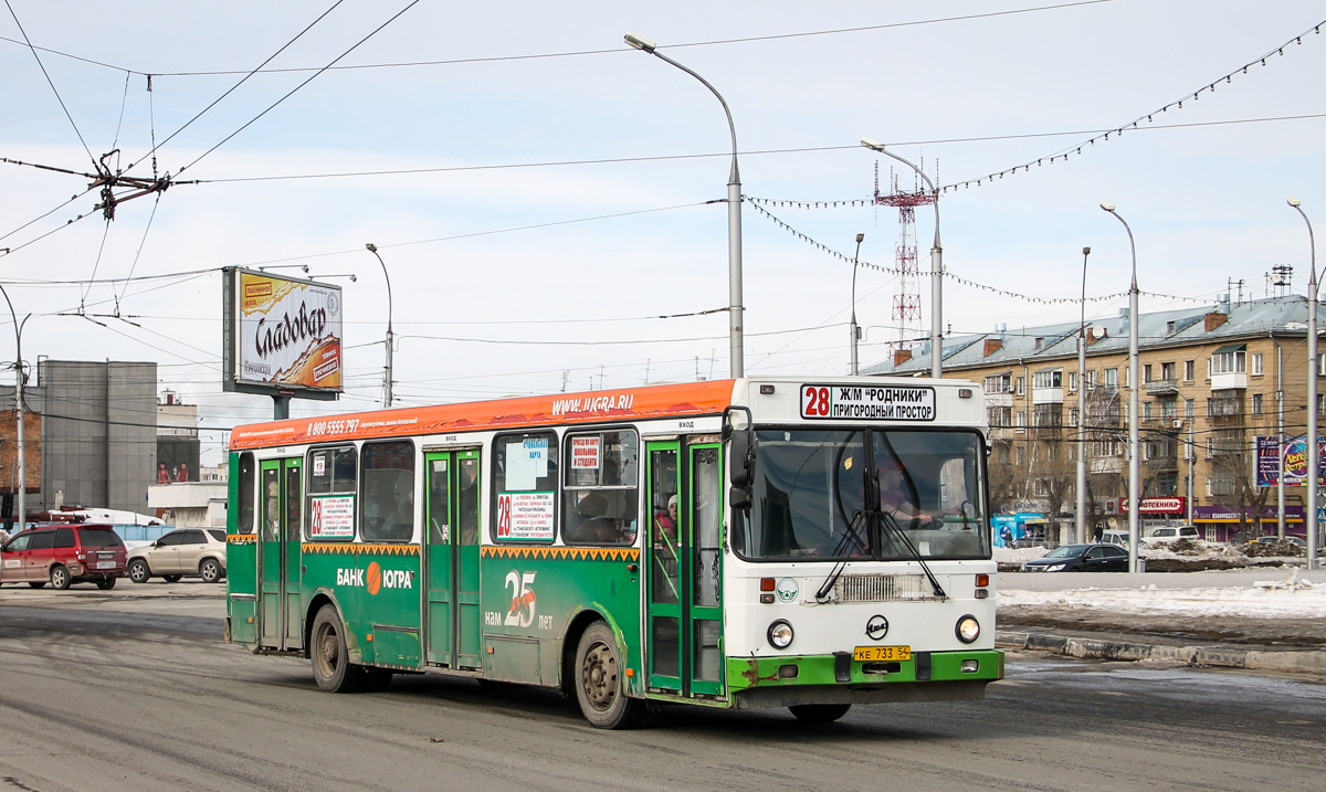 Новосибирская область, ЛиАЗ-5256.35 № КЕ 733 54