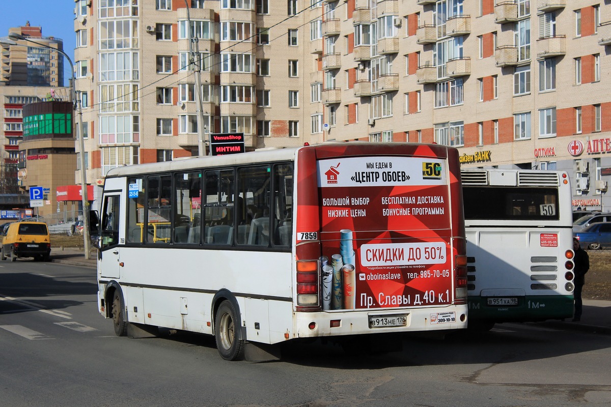 Санкт-Петербург, ПАЗ-320412-05 № 7859