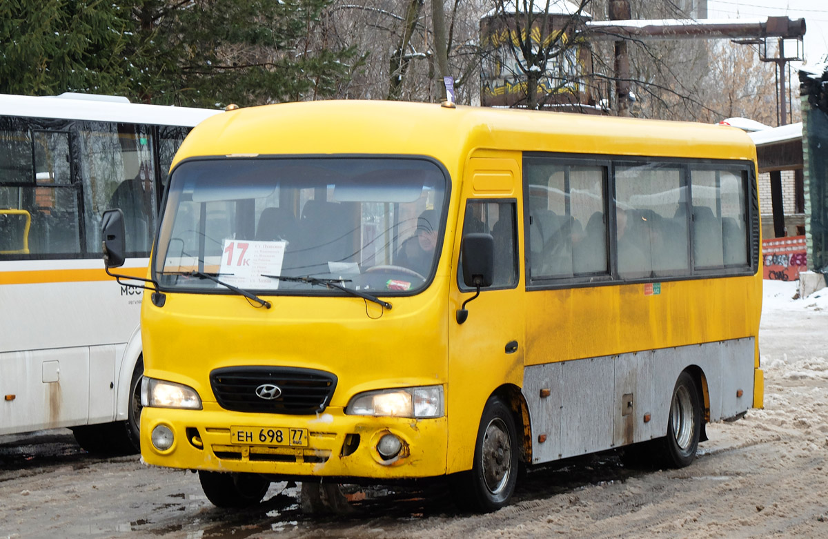 Москва, Hyundai County SWB (ТагАЗ) № ЕН 698 77