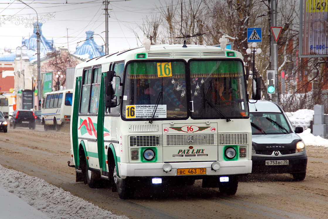 Томская область, ПАЗ-32054 № ВС 463 70