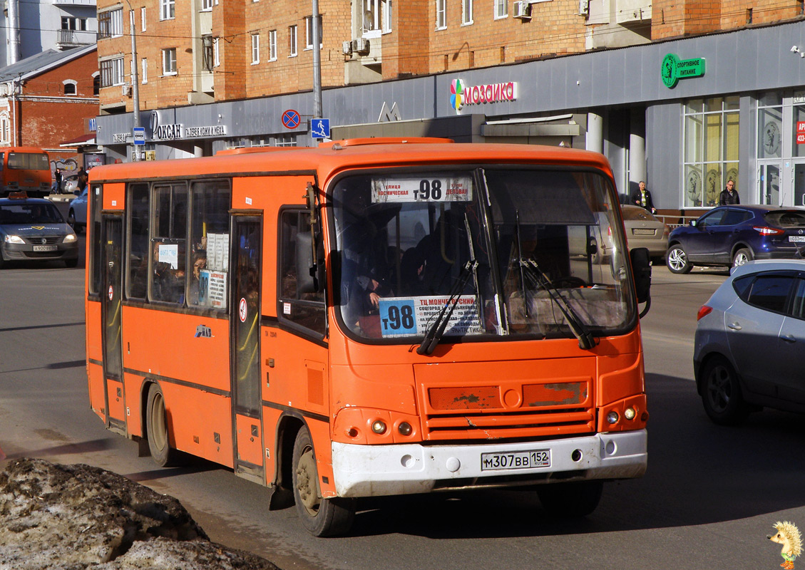 Нижегородская область, ПАЗ-320402-05 № М 307 ВВ 152