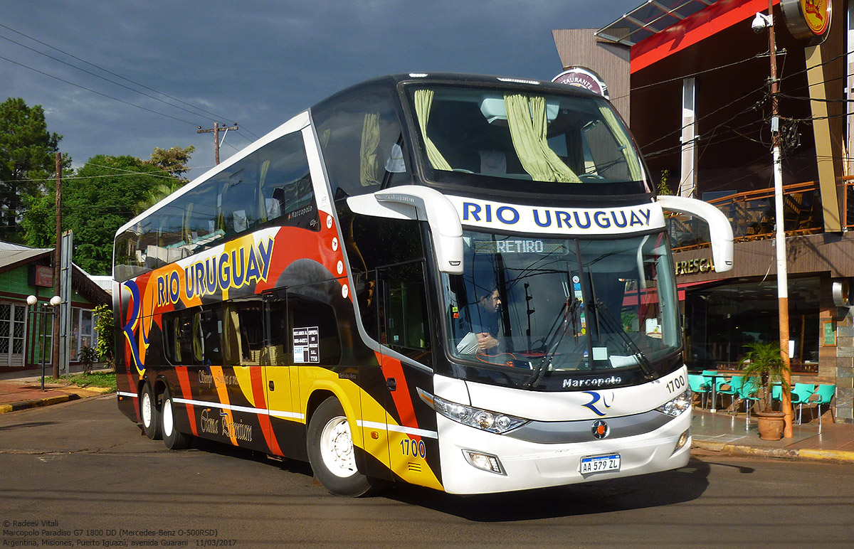 Аргентина, Marcopolo Paradiso G7 1800DD № 1700