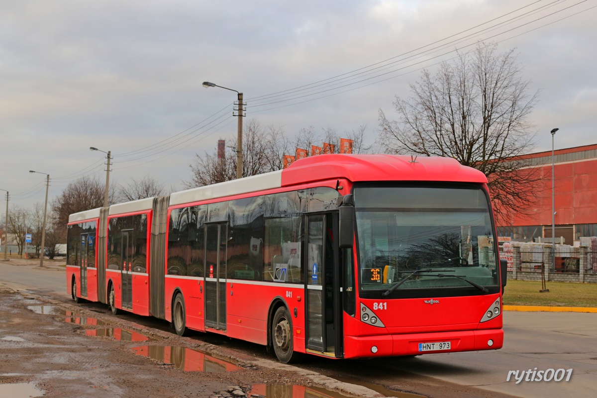 Литва, Van Hool New AGG300 № 841