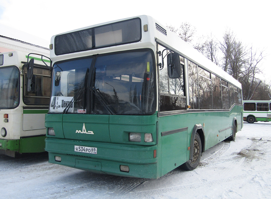 Тверська область, МАЗ-104.021 № А 534 РО 69